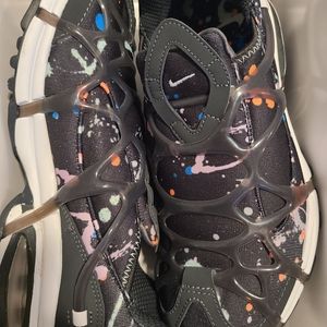 Nike Air Kukini SE Paint Splatter Black Sneakers Men's Size 10 & 12 DV1894-001